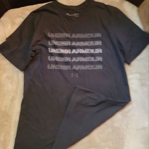 Under Armour gray t shirt. Size small